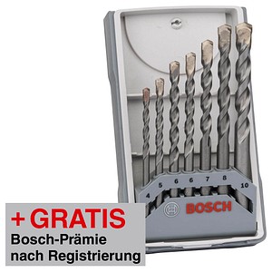 AKTION: BOSCH CYL-3 Betonbohrer-Set, 7-teilig mit Prämie nach Registrierung AKTION: BOSCH CYL-3 Betonbohrer-Set, 7-teilig mit Prämie nach Registrierung von Bosch