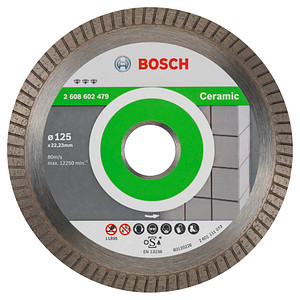 BOSCH Diamant-Trennscheibe Best Ceramic Turbo von Bosch