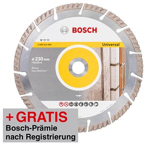 BOSCH Diamant-Trennscheibe Standard for Universal von Bosch