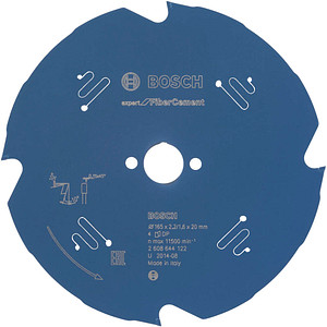 BOSCH Expert for Fiber Cement Kreissägeblatt 165,0 mm, 4 Zähne von Bosch