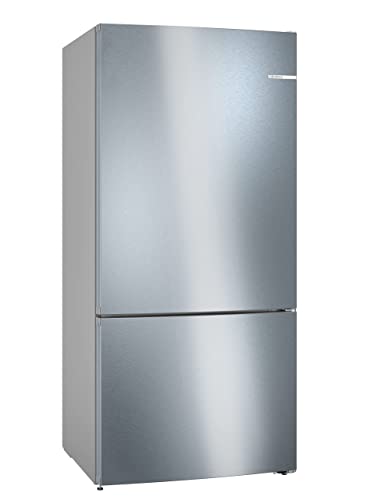 Bosch KGN86VIEA XXL-Stand-Kühl-Gefrier-Kombination Serie 4, freistehende Kühlkombination mit Gefrierbereich unten 186x86cm, 479L Kühlen, 152L Gefrieren, NoFrost, VitaFresh XXL, EasyAccess, Edelstahl Bosch KGN86VIEA XXL-Stand-Kühl-Gefrier-Kombination Serie 4, freistehende Kühlkombination mit Gefrierbereich unten 186x86cm, 479L Kühlen, 152L Gefrieren, NoFrost, VitaFresh XXL, EasyAccess, Edelstahl von Bosch