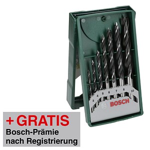AKTION: BOSCH Mini-X-Line Holzbohrer-Set, 7-teilig mit Prämie nach Registrierung AKTION: BOSCH Mini-X-Line Holzbohrer-Set, 7-teilig mit Prämie nach Registrierung von Bosch