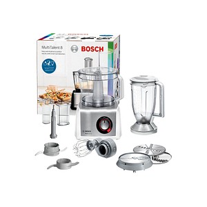 BOSCH MultiTalent 8 Küchenmaschine silber 1.250 W BOSCH MultiTalent 8 Küchenmaschine silber 1.250 W von Bosch