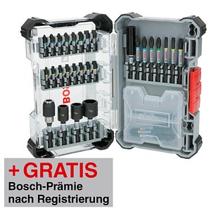 AKTION: BOSCH PRO Impact Bit-Set, 33-teilig mit Prämie nach Registrierung AKTION: BOSCH PRO Impact Bit-Set, 33-teilig mit Prämie nach Registrierung von Bosch