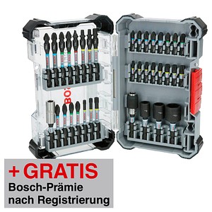AKTION: BOSCH PRO Impact Bit-Set, 36-teilig mit Prämie nach Registrierung AKTION: BOSCH PRO Impact Bit-Set, 36-teilig mit Prämie nach Registrierung von Bosch