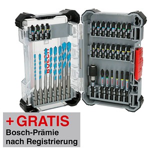 AKTION: BOSCH PRO Impact Mixed Bohrer- und Bit-Set, 35-teilig mit Prämie nach Registrierung AKTION: BOSCH PRO Impact Mixed Bohrer- und Bit-Set, 35-teilig mit Prämie nach Registrierung von Bosch