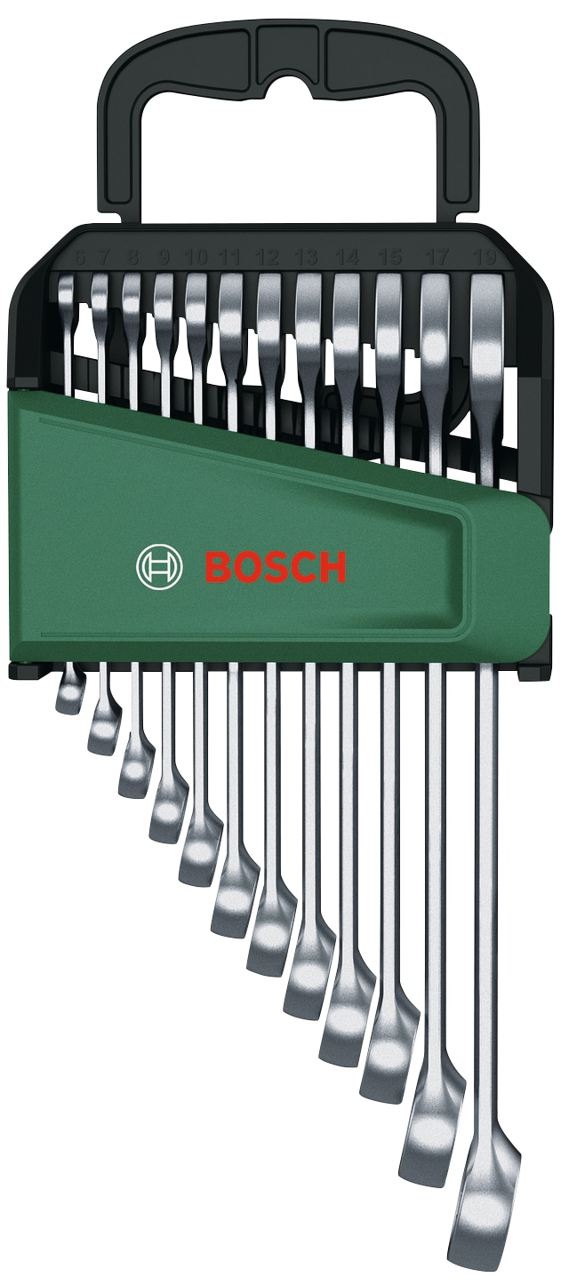 BOSCH Ringmaulschlüssel-Set, 1600A02Z9D, 12-teilig von Bosch