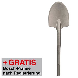 AKTION: BOSCH Schaufelmeißel, 400,0 mm, 1 St. mit Prämie nach Registrierung AKTION: BOSCH Schaufelmeißel, 400,0 mm, 1 St. mit Prämie nach Registrierung von Bosch