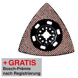 AKTION: BOSCH Schleifplatte mit Prämie nach Registrierung AKTION: BOSCH Schleifplatte mit Prämie nach Registrierung von Bosch