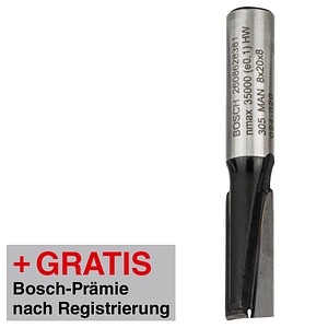 AKTION: BOSCH Standard for Wood Nutfräser 1-teilig mit Prämie nach Registrierung AKTION: BOSCH Standard for Wood Nutfräser 1-teilig mit Prämie nach Registrierung von Bosch