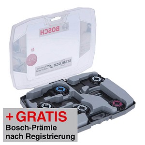 AKTION: BOSCH Starlock Set für Elektriker und Trockenbauer Tauchsägeblätter-Set 6-teilig mit Prämie nach Registrierung AKTION: BOSCH Starlock Set für Elektriker und Trockenbauer Tauchsägeblätter-Set 6-teilig mit Prämie nach Registrierung von Bosch