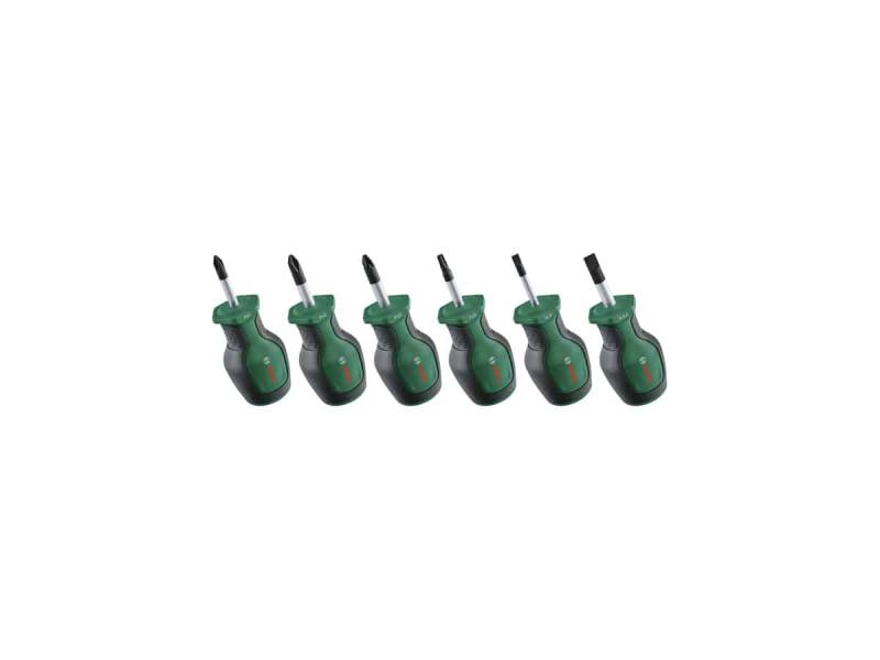 BOSCH Stubby Schraubendreher Set, 1600A032UK, 6-teilig von Bosch