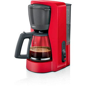 BOSCH TKA2M114 Kaffeemaschine rot, 10/15 Tassen von Bosch