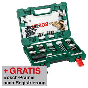 AKTION: BOSCH V-Line Bohrer- und Bit-Set, 91-teilig mit Prämie nach Registrierung AKTION: BOSCH V-Line Bohrer- und Bit-Set, 91-teilig mit Prämie nach Registrierung von Bosch