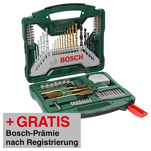 AKTION: BOSCH X-Line Bohrer- und Bit-Set, 70-teilig mit Prämie nach Registrierung AKTION: BOSCH X-Line Bohrer- und Bit-Set, 70-teilig mit Prämie nach Registrierung von Bosch