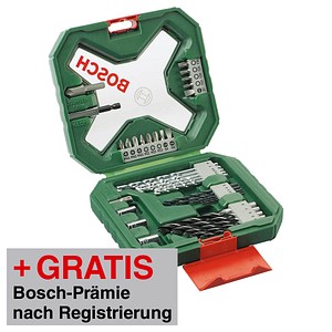 AKTION: BOSCH X-Line Classic Bohrer- und Bit-Set, 34-teilig mit Prämie nach Registrierung AKTION: BOSCH X-Line Classic Bohrer- und Bit-Set, 34-teilig mit Prämie nach Registrierung von Bosch