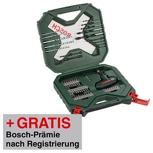 AKTION: BOSCH X-Line Classic Bohrer- und Bit-Set, 54-teilig mit Prämie nach Registrierung AKTION: BOSCH X-Line Classic Bohrer- und Bit-Set, 54-teilig mit Prämie nach Registrierung von Bosch