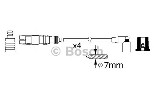 Bosch 0 986 356 359 ZUENDLTG-SATZ 0986356359 von Bosch