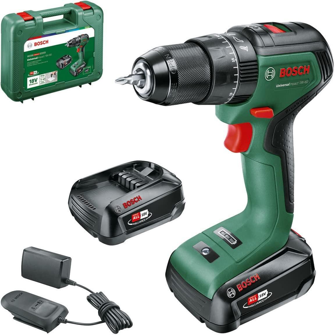 Bosch 06039D7102 Home and Garden 06039D7102 Schlagbohrschrauber (06039D7102) von Bosch