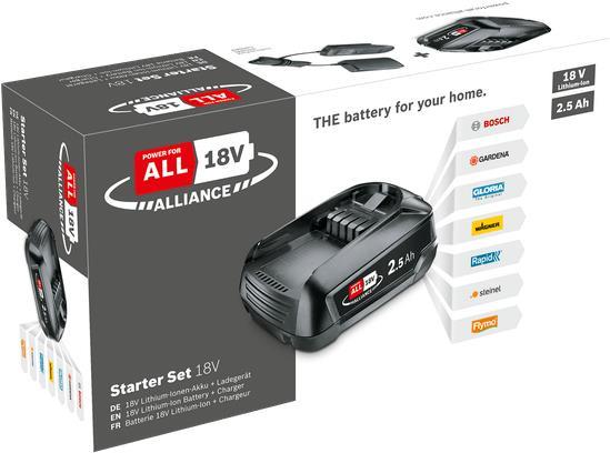 Bosch 1 600 A02 625 Akku/Ladegerät für Elektrowerkzeug Batterie- & Ladegerät-Set (1600A02625) von Bosch