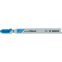 Bosch speed for Metal T 121 GF - Haushaltssägeblatt - für dünnes Blech - 5 Stücke - T-Schaft - Länge: 92 mm (2608636696) von Bosch