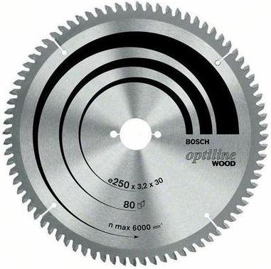 Bosch Accessories Optiline 2608640441 Hartmetall Kreissägeblatt 305 x 30 x 2.5 mm Zähneanzahl: 60 1 St. Bosch Accessories Optiline 2608640441 Hartmetall Kreissägeblatt 305 x 30 x 2.5 mm Zähneanzahl: 60 1 St. von Bosch