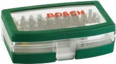 Bosch Accessories PROMOLINE 2607017063 Bit-Set 32teilig Schlitz, Kreuzschlitz Phillips, Kreuzschlitz Pozidriv, Innen-Sechskant, TORX BO, Innen-TORX von Bosch