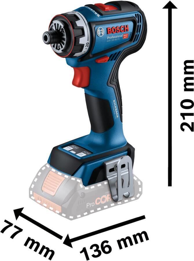 Bosch Akku-Bohrschrauber GSR 18V-90 FC+ GFA18-M GFA18-W GFA18E H (06019K6200) von Bosch