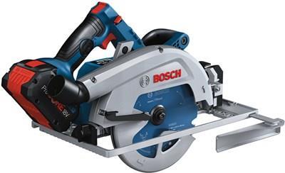 Bosch Akku-Handkreissäge GKS 18V-68 GC Set 2x ProCORE18V 5.5Ah, GAL 1880 CV, L-Boxx (63606+61546) von Bosch