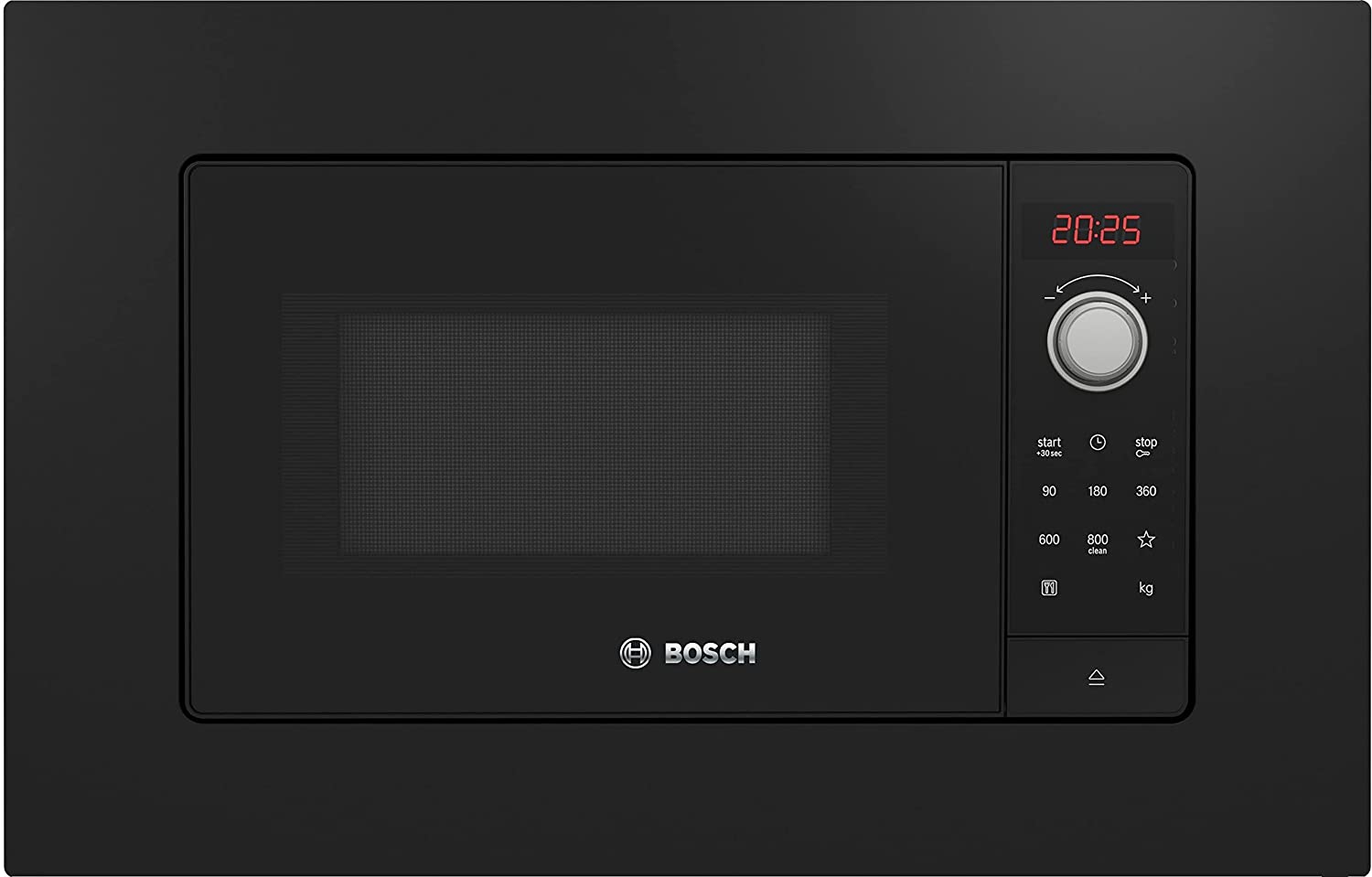 Bosch BFL623MB3 sw EB-Mikrowellengerät 800 W 20 L 36,5x56,8x32 cm AutoPilot 7 (BFL623MB3) von Bosch