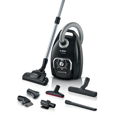 Bosch BGL8XALL Serie 8 Bodenstaubsauger mit Beutel ProHygienic schwarz von Bosch