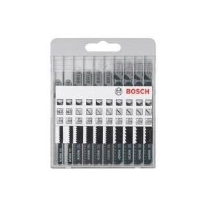 Bosch Basic for Wood - Sägeblattset für Stichsäge - für Holz - 10 Stücke - Länge: 100 mm, 83 mm, 92 mm Bosch Basic for Wood - Sägeblattset für Stichsäge - für Holz - 10 Stücke - Länge: 100 mm, 83 mm, 92 mm von Bosch