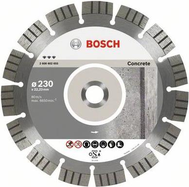 Bosch Best for Concrete - Diamant-Schneidscheibe - für Stahlbeton, Festbeton - 125 mm Bosch Best for Concrete - Diamant-Schneidscheibe - für Stahlbeton, Festbeton - 125 mm von Bosch