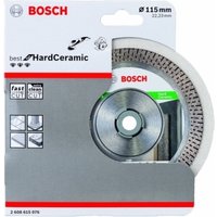 Bosch Diamanttrennscheibe 115mm Best for HardCeramic von Bosch