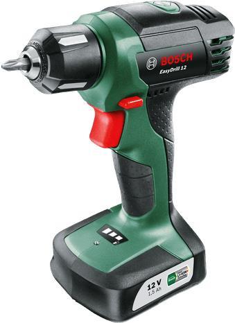 Bosch EasyDrill 12 - Bohrer/Schrauber - schnurlos - Bohrfutterschlüssel - 15 N·m - 12 V von Bosch