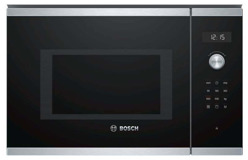 Bosch Serie 6 Einbau-Mikrowelle BEL554MS0. schwarz/Edelstahl, 25 L von Bosch