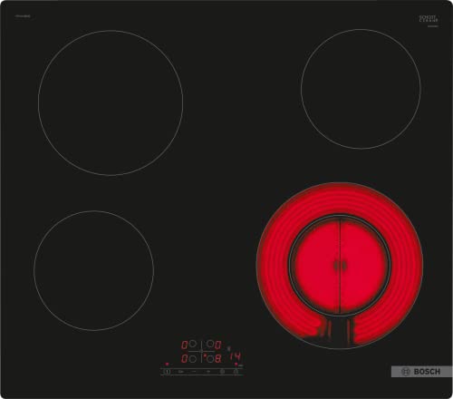 Vitro Tabelle 60cm Bosch - PKF611BB8E - Befehlstyp: An der Vorderseite - Design: ohne Rahmen - Doppelzone - Schwarz Vitro Tabelle 60cm Bosch - PKF611BB8E - Befehlstyp: An der Vorderseite - Design: ohne Rahmen - Doppelzone - Schwarz von BOSCH