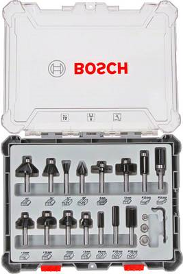 Bosch - Fräskopf - für Holz, Weichholz, Hartholz - 15 Stücke von Bosch