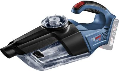 Bosch GAS Akku-Sauger 18V-1 Professional - Trocken - Filterung - 600 l/min - Beutellos - Schwarz - Blau - Rot - Durchscheinend - 0,7 l (06019C6200) von Bosch