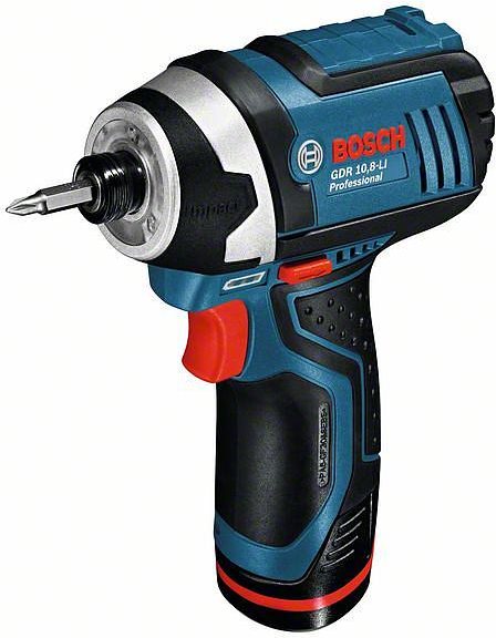 Bosch GDR 10.8-LI - Schlagschrauber - Schwarz - Blau - 105 Nm - 2600 U/min - AC - Lithium Polymer (LiPo) (0.601.9A6.901) von Bosch