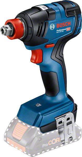 Bosch GDX 18V-200 Professional - Schlagschrauber - schnurlos - 1/4 -Inbusnuss, 1/2 -Vierkantinbus - 200 N·m - ohne Batterie Bosch GDX 18V-200 Professional - Schlagschrauber - schnurlos - 1/4 -Inbusnuss, 1/2 -Vierkantinbus - 200 N·m - ohne Batterie von Bosch