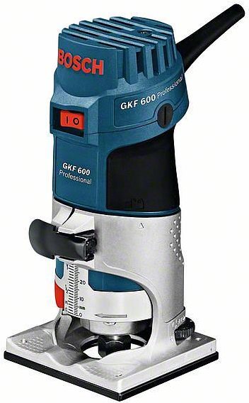 Bosch GKF 600 Professional - Router mit fester Basis - 600 W - 6 - 8 mm von Bosch