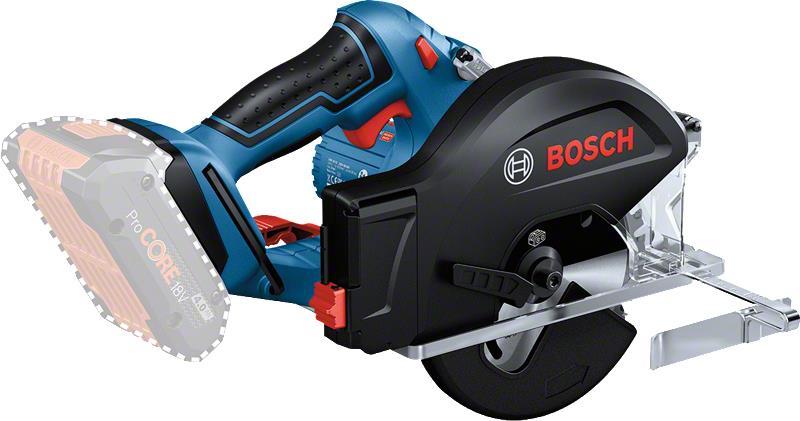 Bosch GKM 18V-50 Professional - Kreissäge - schnurlos - 136 mm - ohne Batterie - 18 V (06016B8000) von Bosch