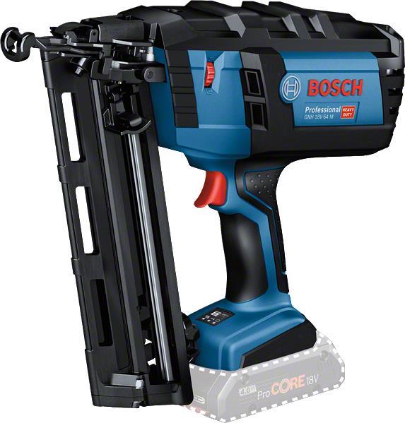 Bosch GNH 18V-64M Professional - Nagler - schnurlos - ohne Batterie, ohne Ladegerät (0601481001) von Bosch