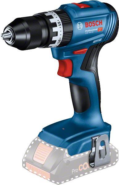 Bosch GSB 18V-45 Professional - Bohrer/Schrauber - schnurlos - 2 Geschwindigkeiten - Bohrfutterschlüssel 13 mm - 45 N·m - 18 V (06019K3300) von Bosch