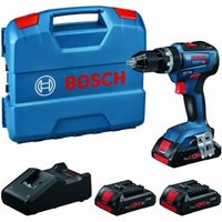 Bosch GSB 18V-55 Professional 3x ProCORE 4Ah Akku + Ladegerät von Bosch