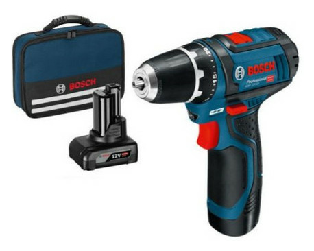 Bosch GSR 12V-15 in Tasche 1x 2,0/4,0Ah von Bosch
