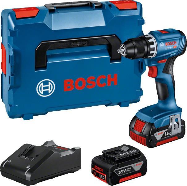 Bosch GSR 18V-45 Professional 500 U/min Ohne Schlüssel 900 g Schwarz - Blau (06019K3204) von Bosch