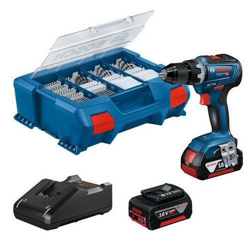 Bosch GSR 18V-55 Akku Bohrschrauber 2x4,0Ah Bosch GSR 18V-55 Akku Bohrschrauber 2x4,0Ah von Bosch