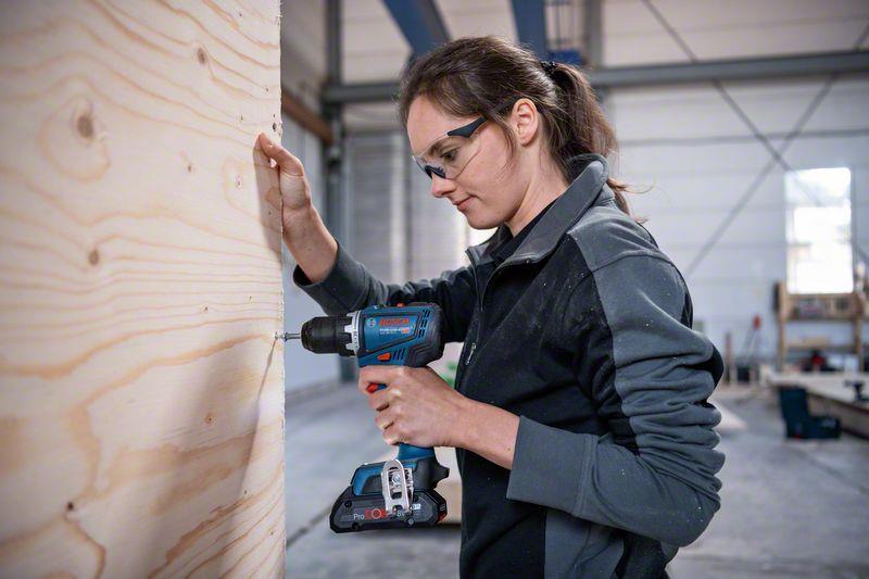 Bosch GSR 18V-90 C PROFESSIONAL - Bohrhammer/Treiber - schnurlos - Bohrfutterschlüssel 13 mm - 64 N·m - ohne Batterie - 18 V (06019K6000) von Bosch